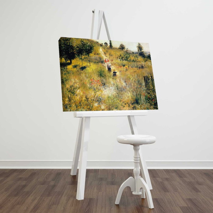 Wallity Cuadro Decorativo sobre Lienzo Pierre Auguste Renoir El camino de la hierba alta 45 x 70 cm Wallity Cuadro Decorativo sobre Lienzo Pierre Auguste Renoir El camino de la hierba alta 45 x 70 cm